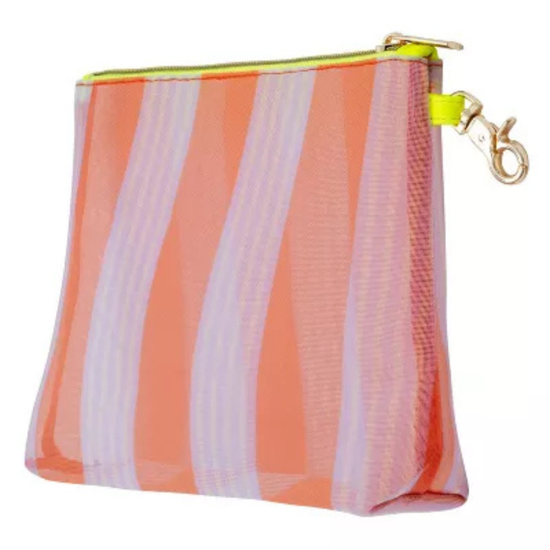 Noted by Post-it Pen and Pencil Pouch, Orange & Pink
