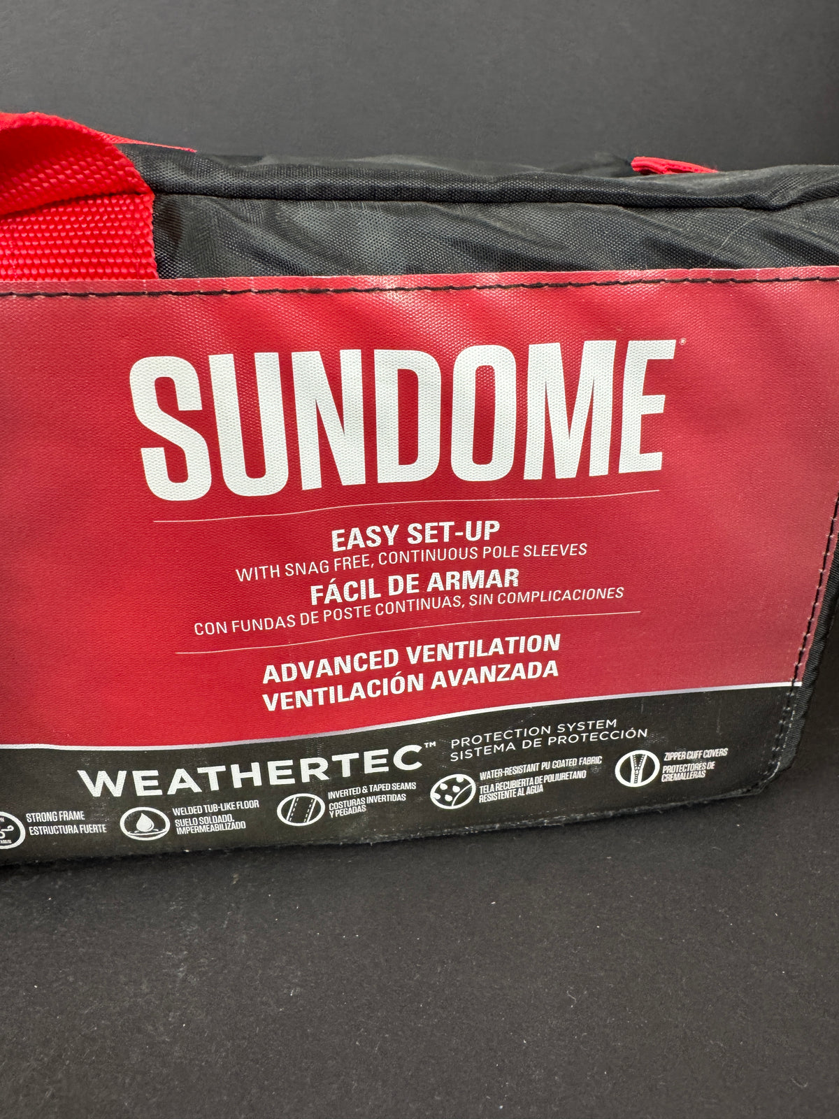 COLEMAN 2-PERSON SUNDOME DOME CAMPING TENT NAVY NEW