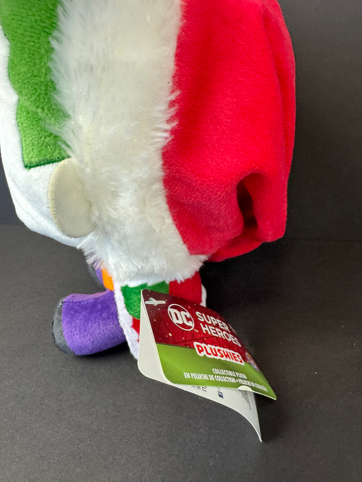 563 - DC Super Heroes Funko Plushies Christmas The Joker Santa Hat Red & Green New