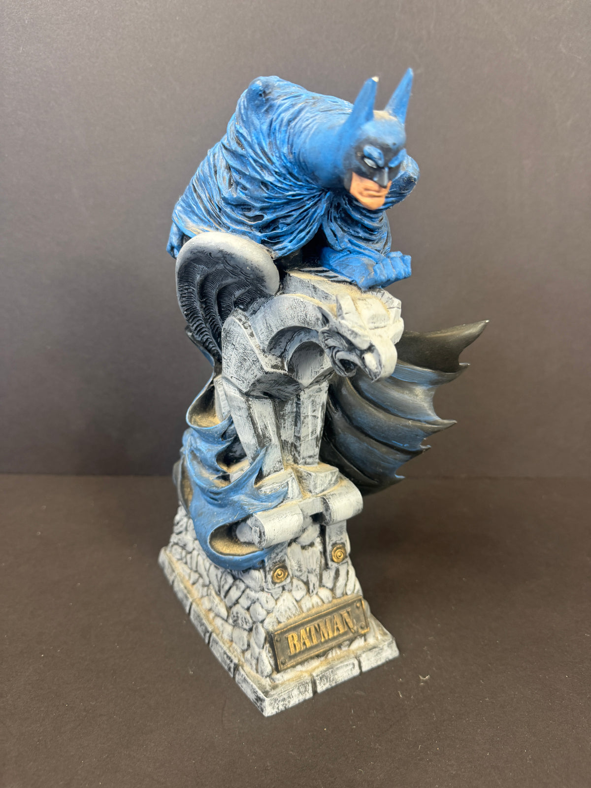 1992 Batman Gargoyle Statue Randy Bowen Graphitti #599/5555 Large 11" - AS IS