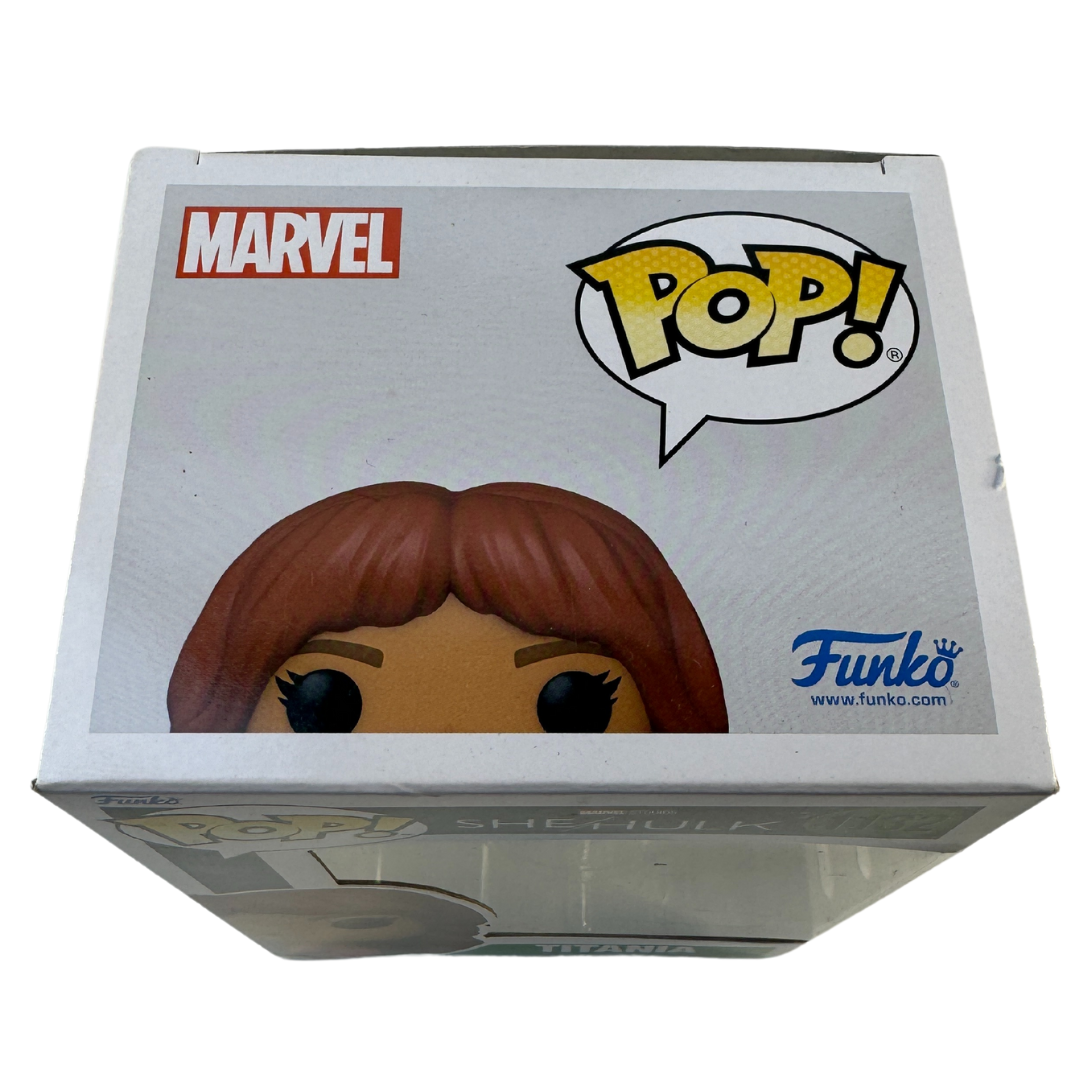 Funko Pop! She-Hulk Titania #1132 - Rare Marvel Collectible, New In Box Exclusive Figure