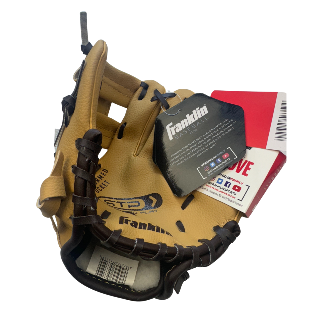 Franklin 8.5" Tee-Ball Baseball Glove - Perfect for Young Stars!