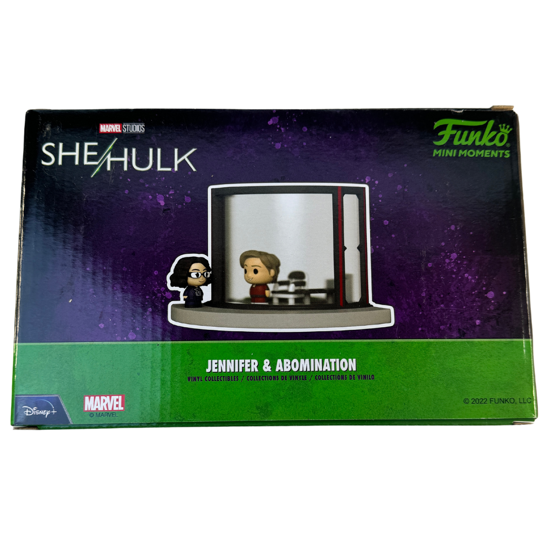 Funko Mini Moments Marvel Jennifer & Abomination - Target Exclusive! Rare Collectible Set, Limited Edition Pop Culture Figures