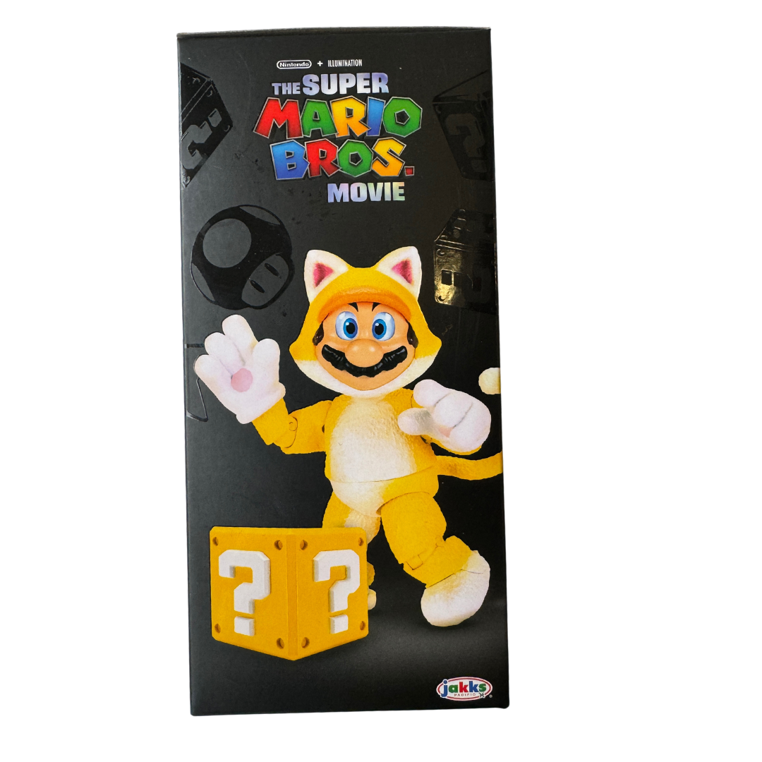 Rare Super Mario Bros. Movie Collectible Figure - Cat Mario -Limited Edition
