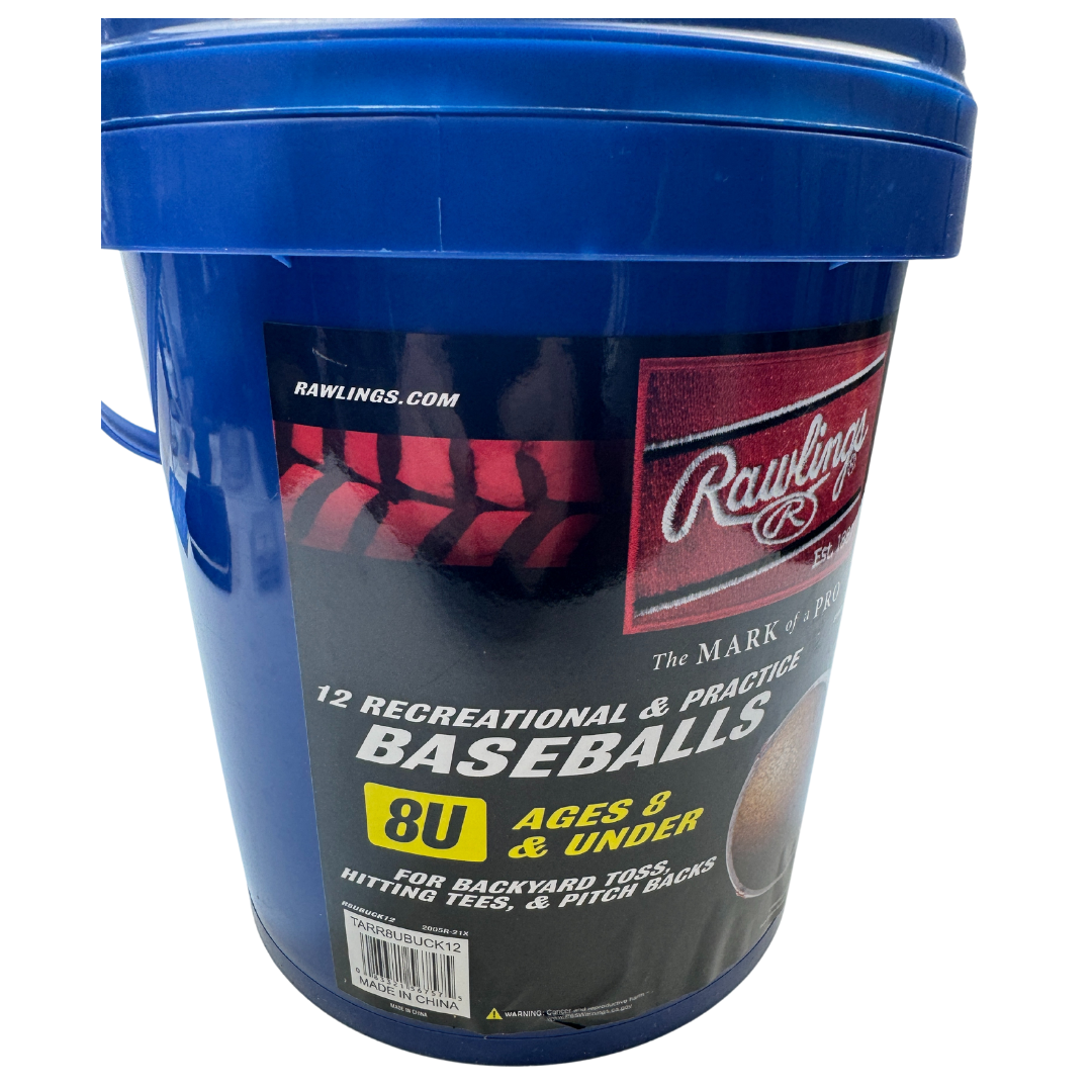 Rawlings 12-Pack Recreation & Practice Baseballs - Official Size & Weight