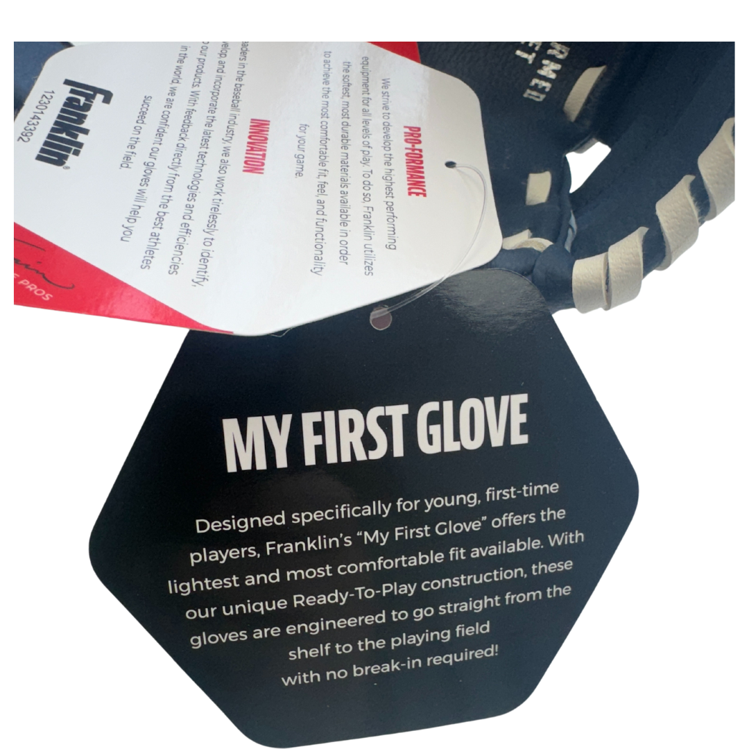 Franklin My First Glove Model #2342 - Play Ball in Patriotic Style!