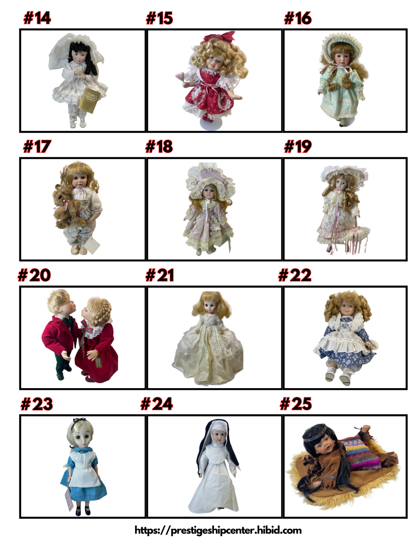 SOLD | Doll Auction | Closed