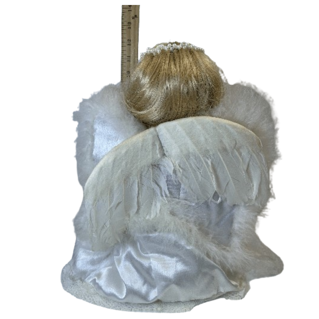 Estate- Plastic Praying Doll Angel Kneeling Doll