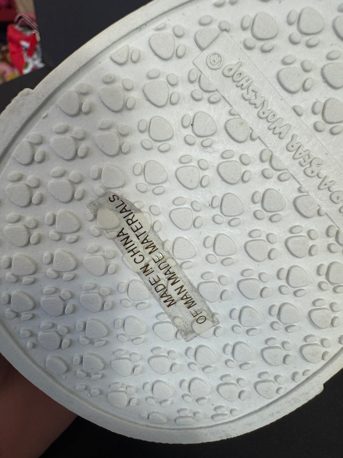 407 - Build A Bear Black & White High Tops Sneakers Shoes