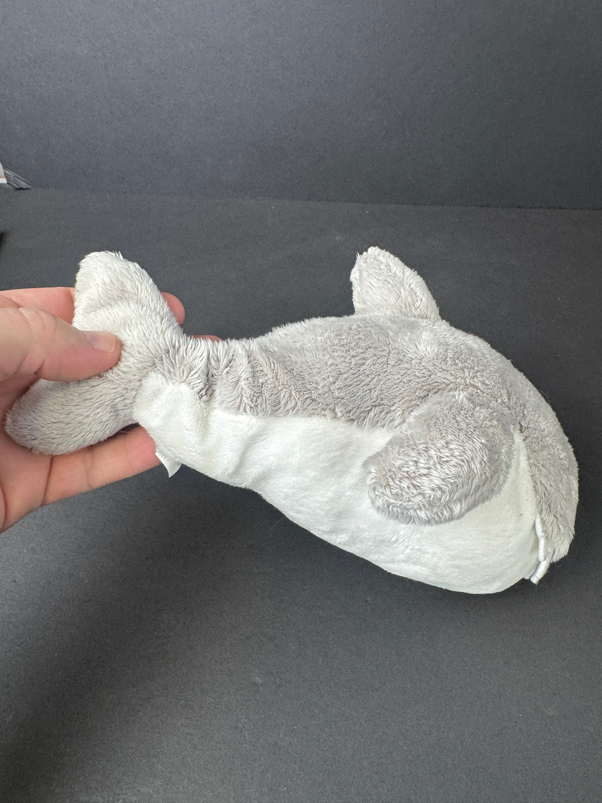 550 - GANZ Webkinz Shark Plush Stuffed Animal Gray/White