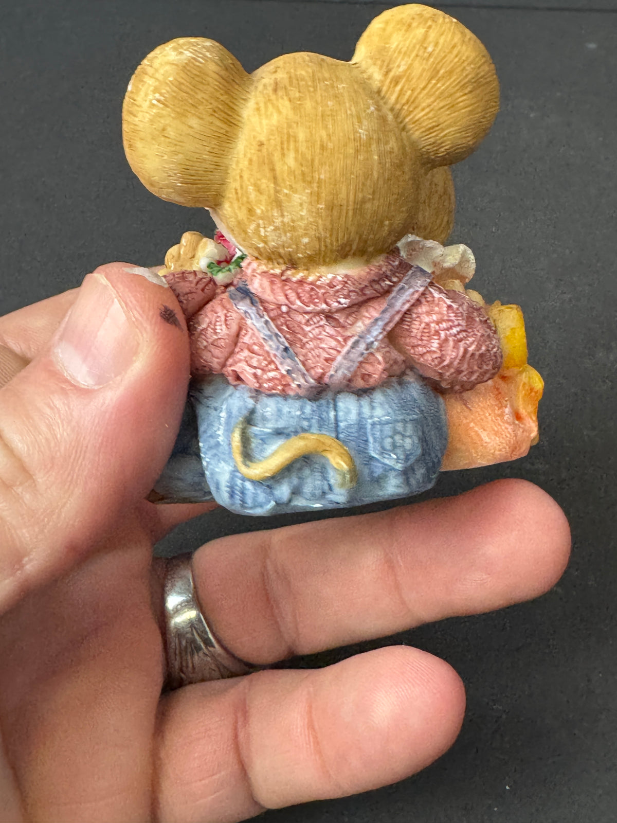 481 - Vtg His & Her Mice Mates Pair, Mouse Couple, dressed up date night anniversary