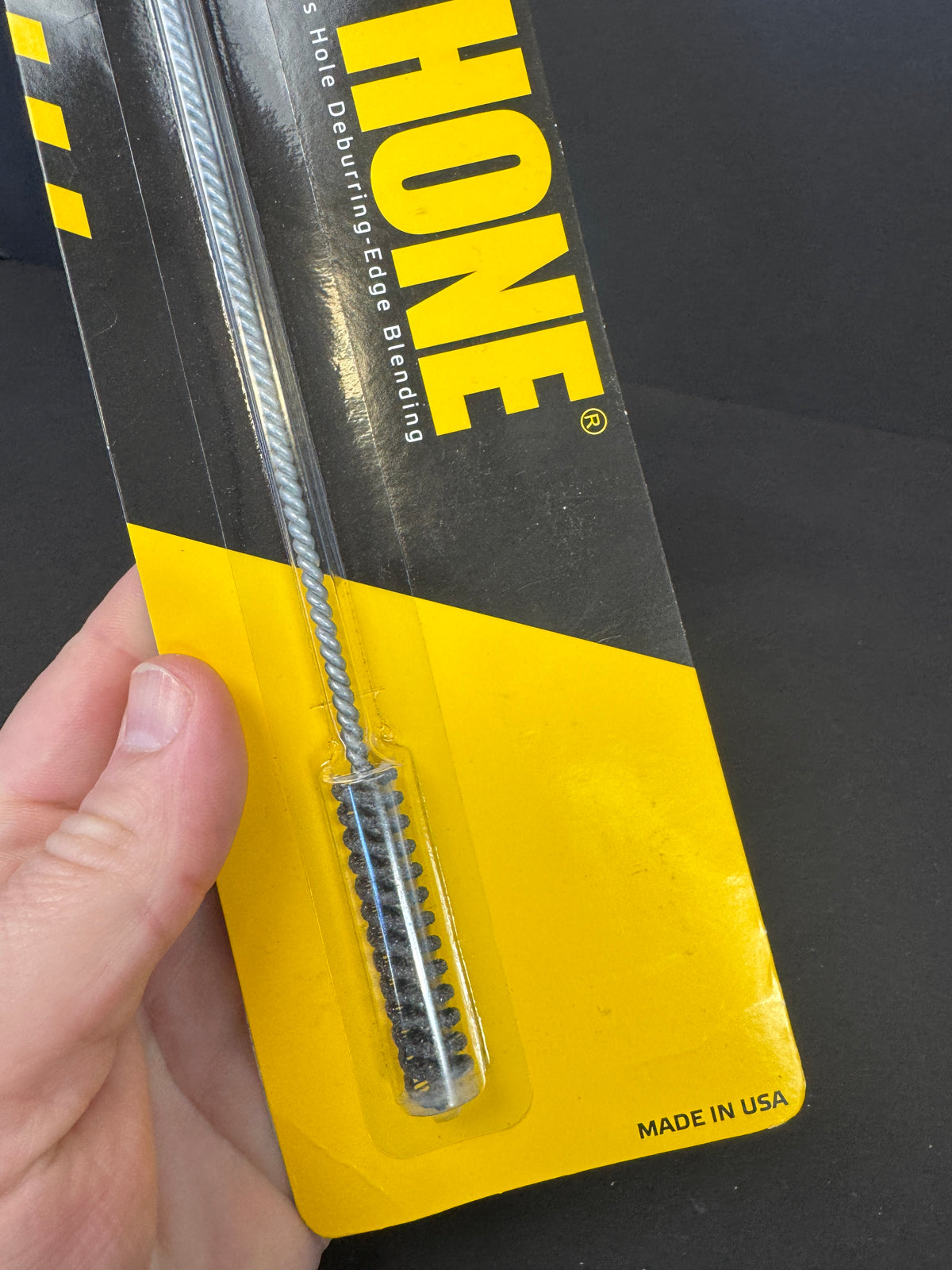 FLEX-HONE BC10M12, 10 Diameter Silicon Carbide 120 Grit, 2.5
