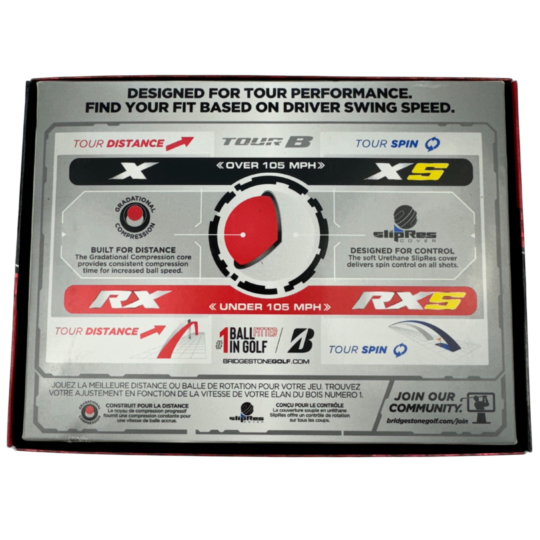 Bridgestone Tour B RX Golf Balls - Unleash Your Ultimate Game!