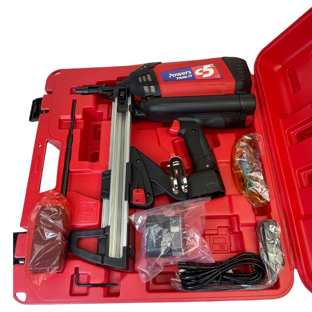 Powers Fasteners C5 Trak-It Gas Fastening Nail Gun