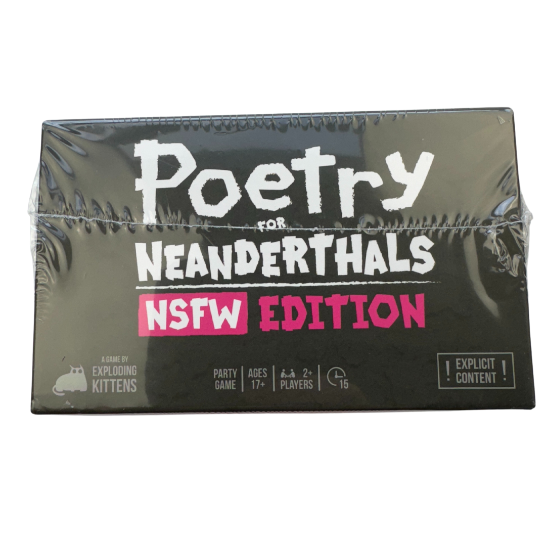 Poetry for Neanderthals : NSFW Word Game - Test Your Limits!
