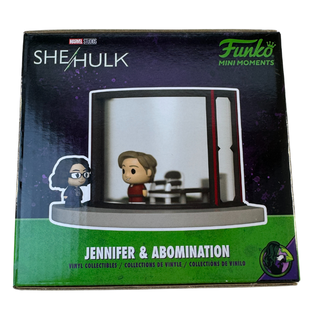 Funko Mini Moments Marvel Jennifer & Abomination - Target Exclusive! Rare Collectible Set, Limited Edition Pop Culture Figures