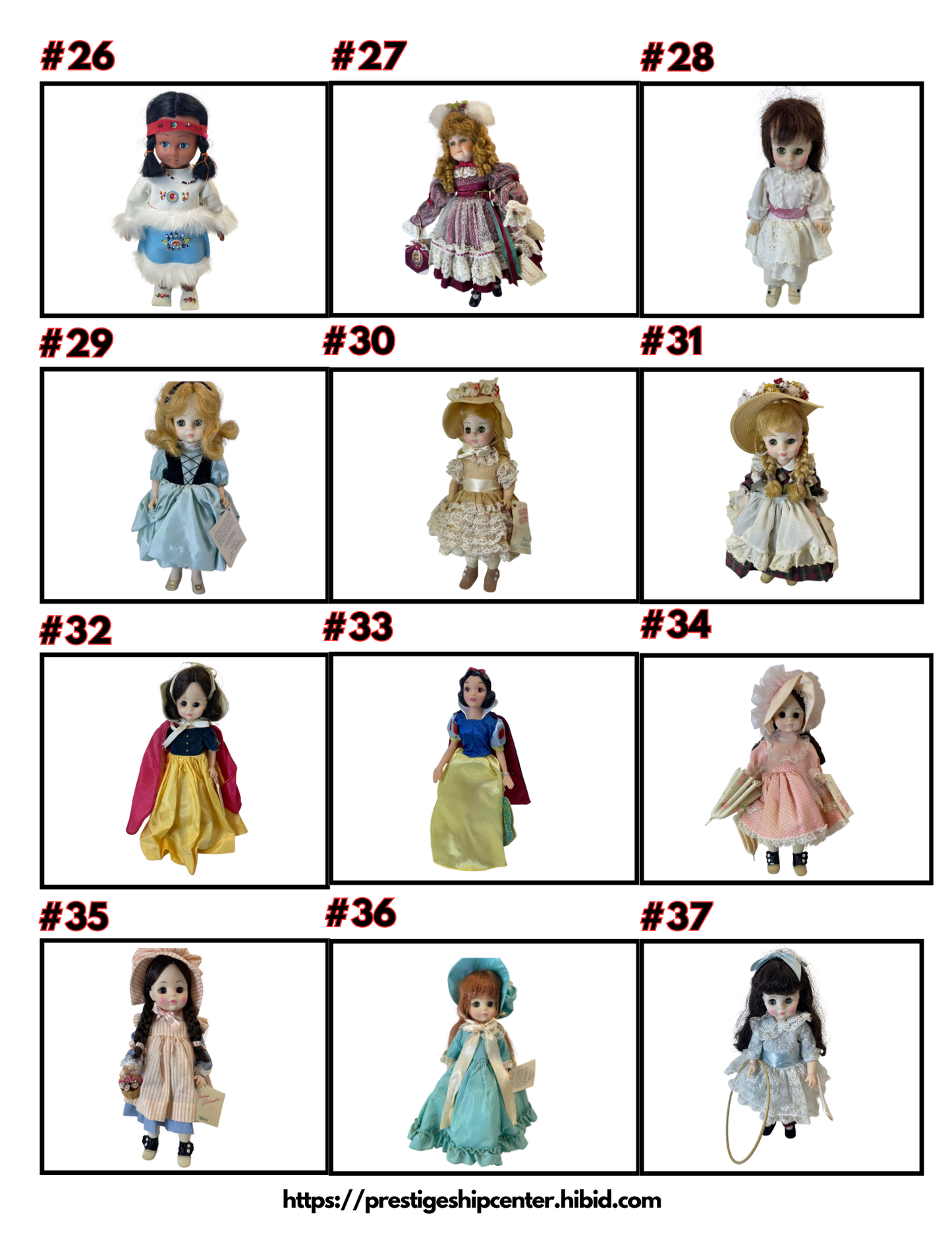 SOLD | Doll Auction | Closed