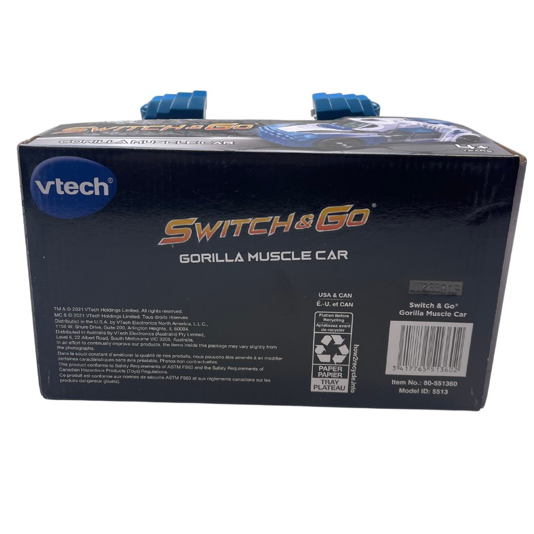 VTech Switch & Go Gorilla Muscle Car - Roaring Transformations!