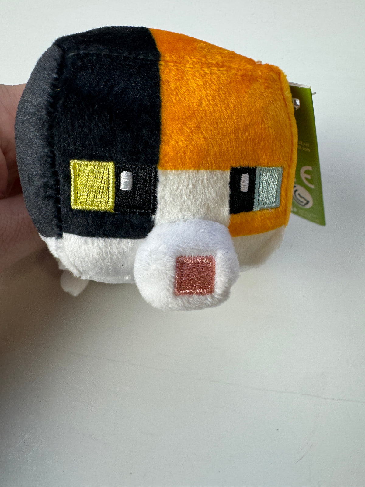 443 - Minecraft Jinx Mojang Happy Explorer Calico Cat 5.5” Plush Rare