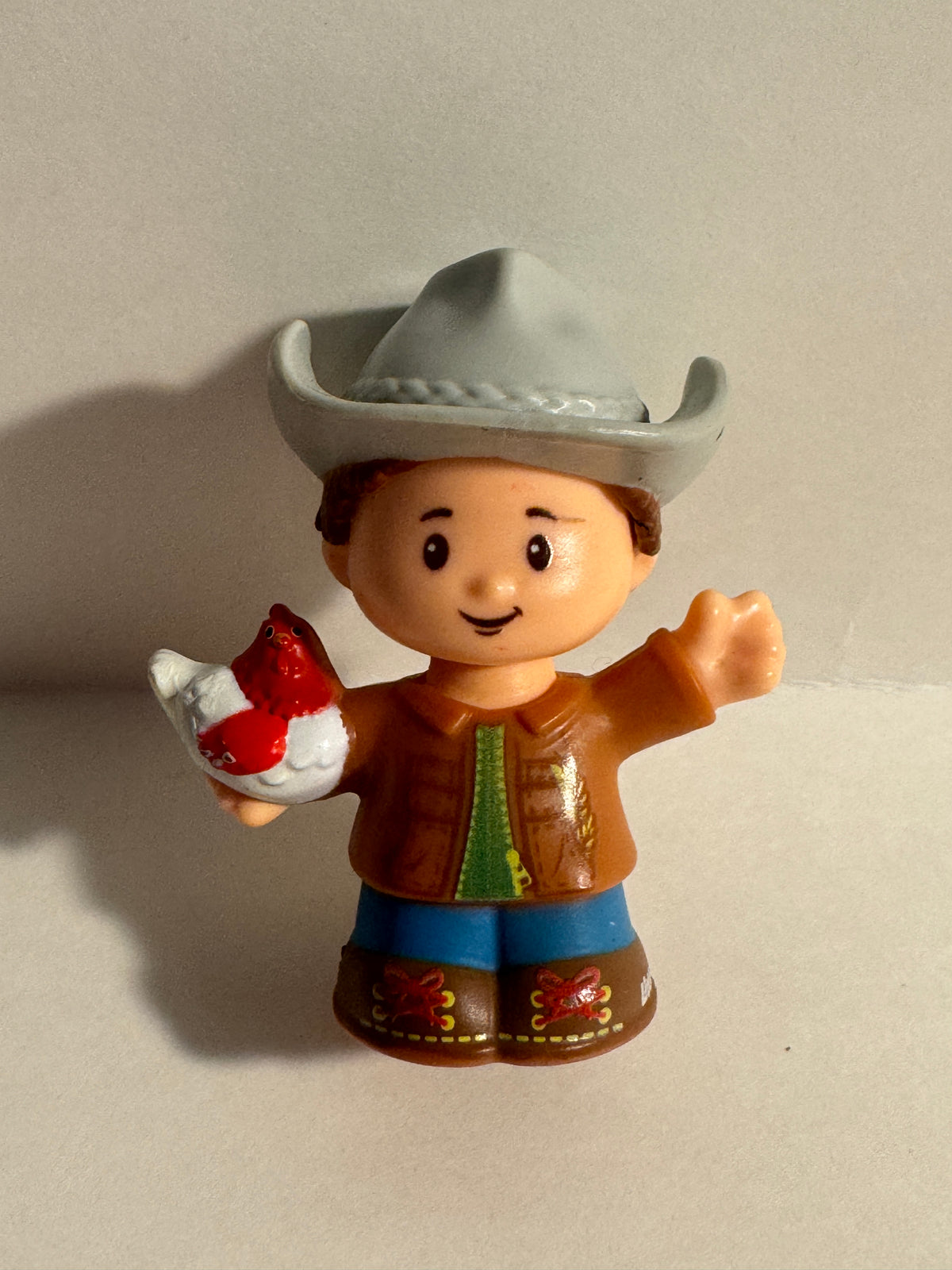 493 - little people cowboy with chicken