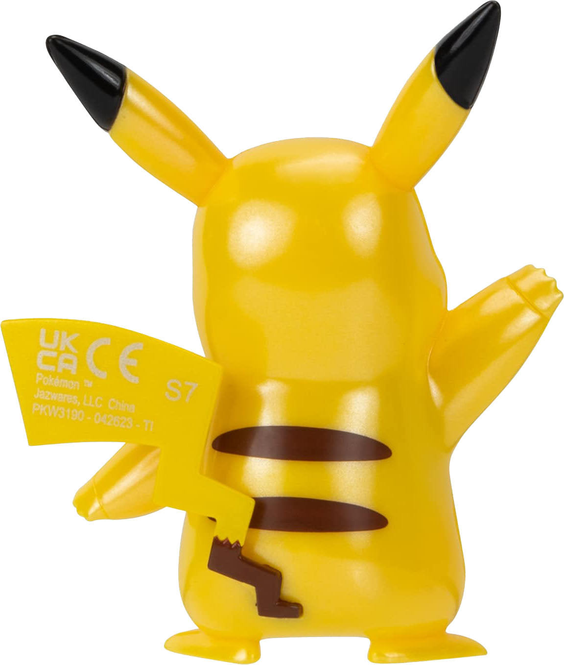 Jazwares - Pokemon Select - 3" Metallic Figure - Pikachu