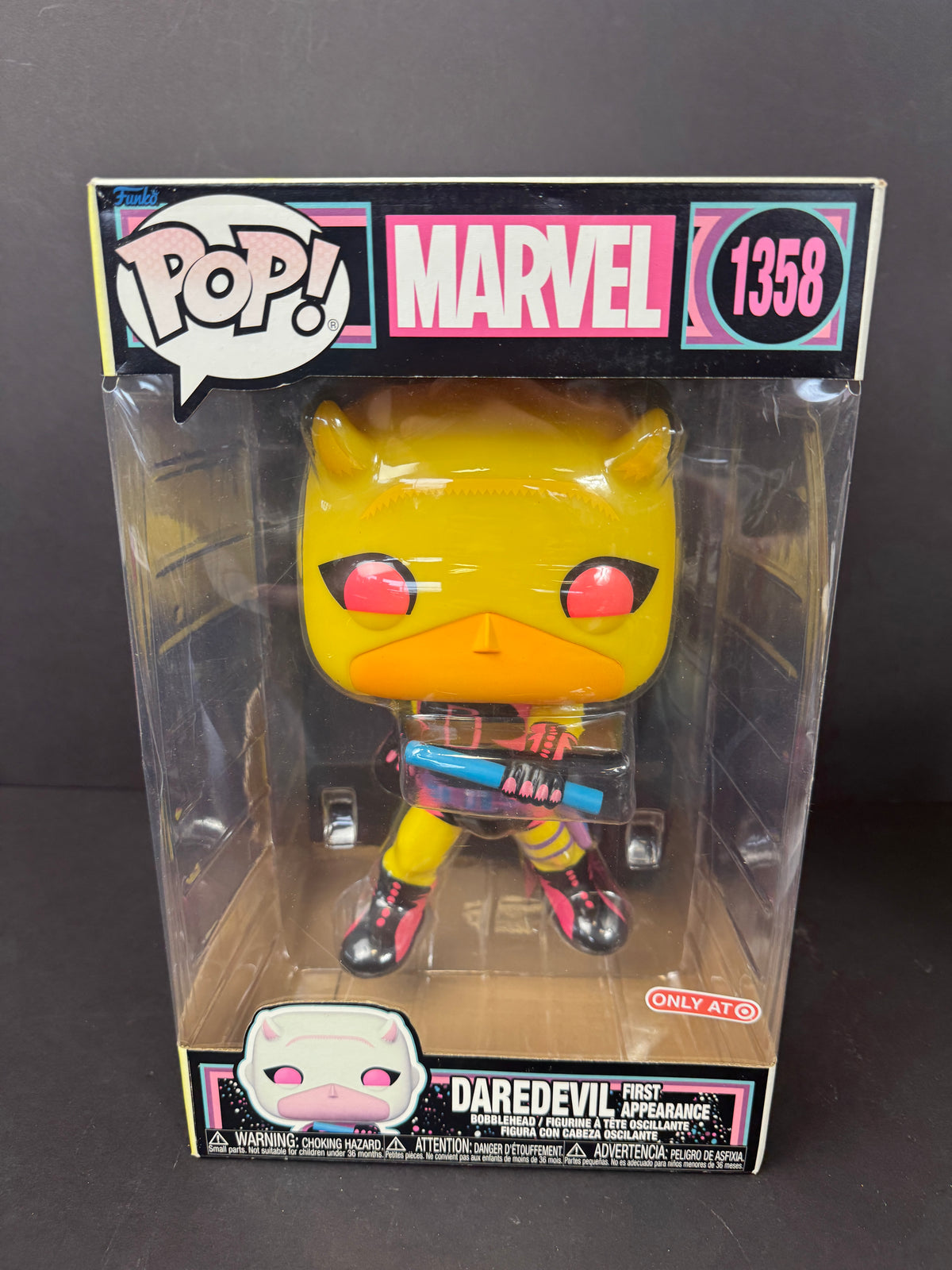 Funko Pop! Vinyl Jumbo Marvel - Daredevil #1358 - Bobblehead