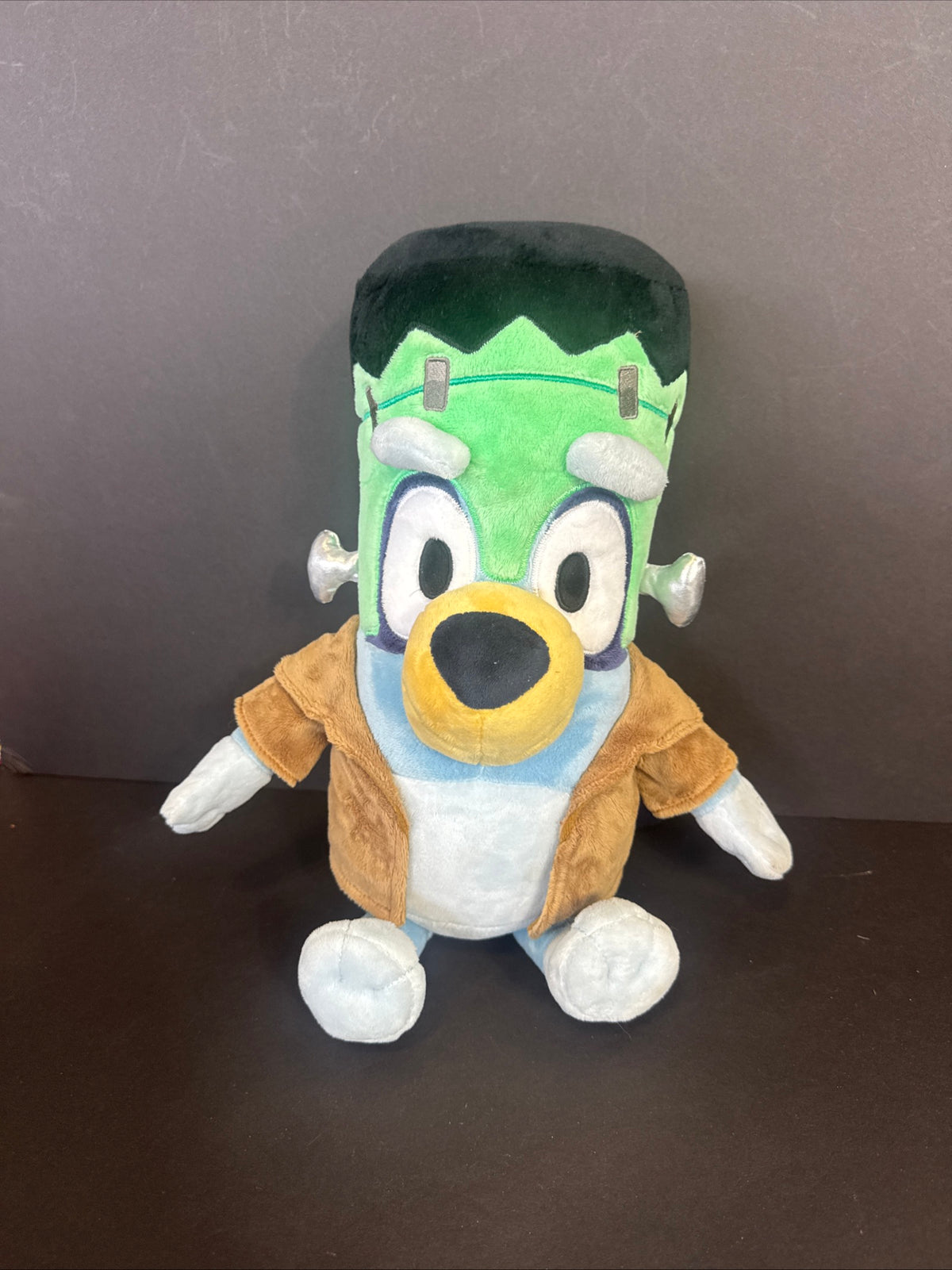 502 - large Halloween Bluey in Frankenstein Costume Plush Plushie Toy
