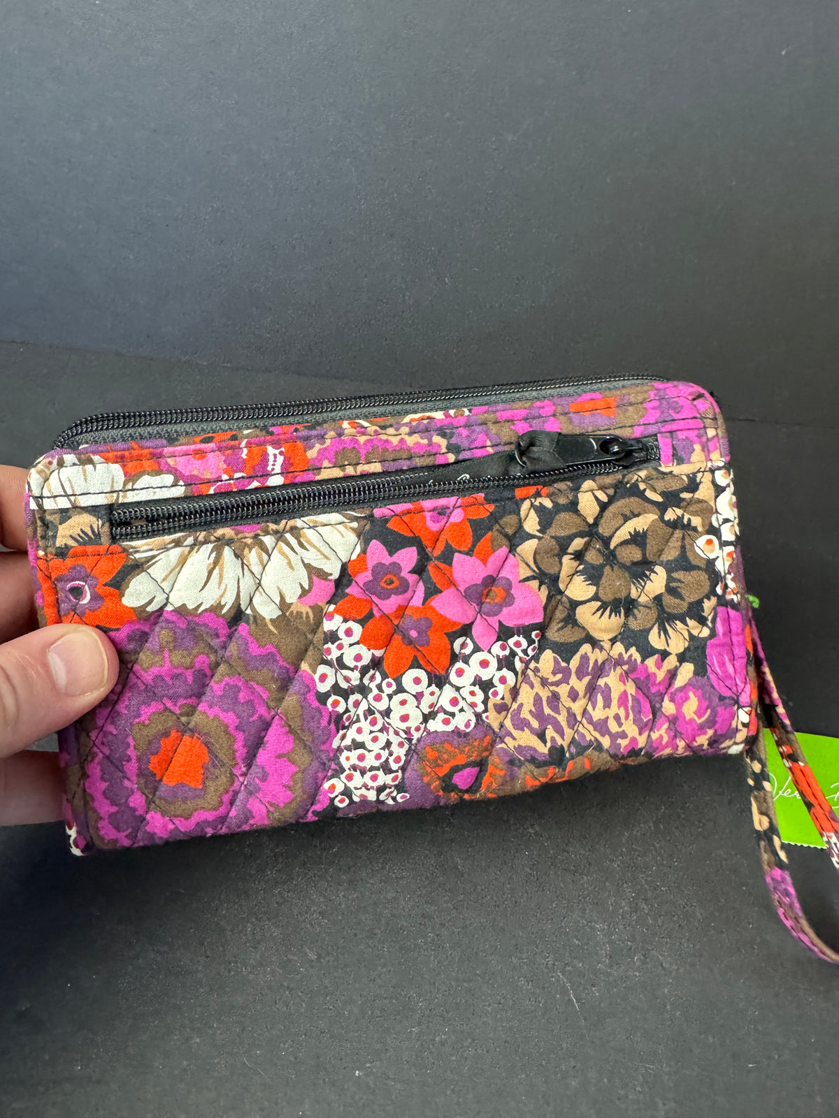 Vera Bradley Front Zip Wristlet