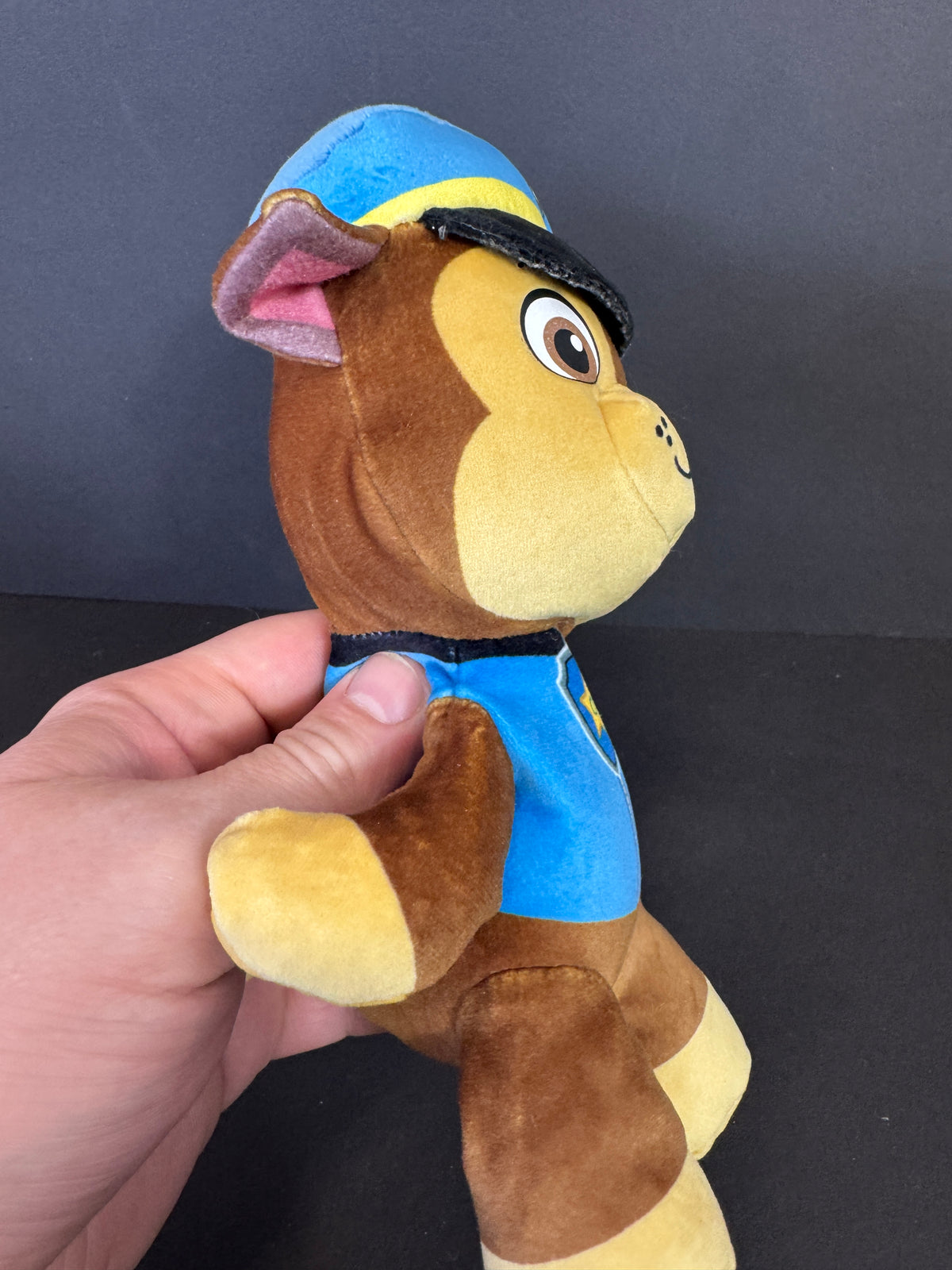 474 - Ty Paw Patrol Chase Plush Stuffed Animal Police Dog German Shepherd Blue Hat 9"
