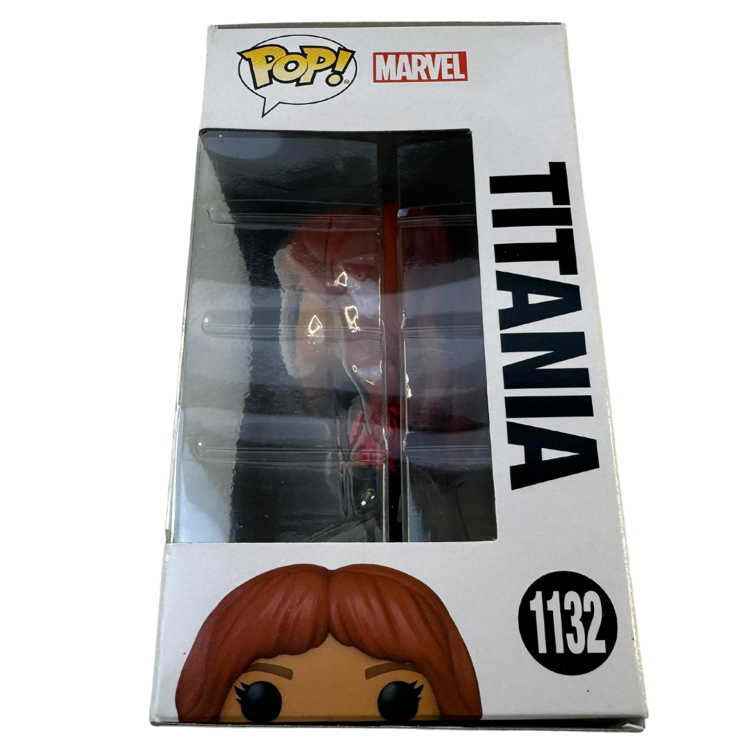 Funko Pop! She-Hulk Titania #1132 - Rare Marvel Collectible, New In Box Exclusive Figure