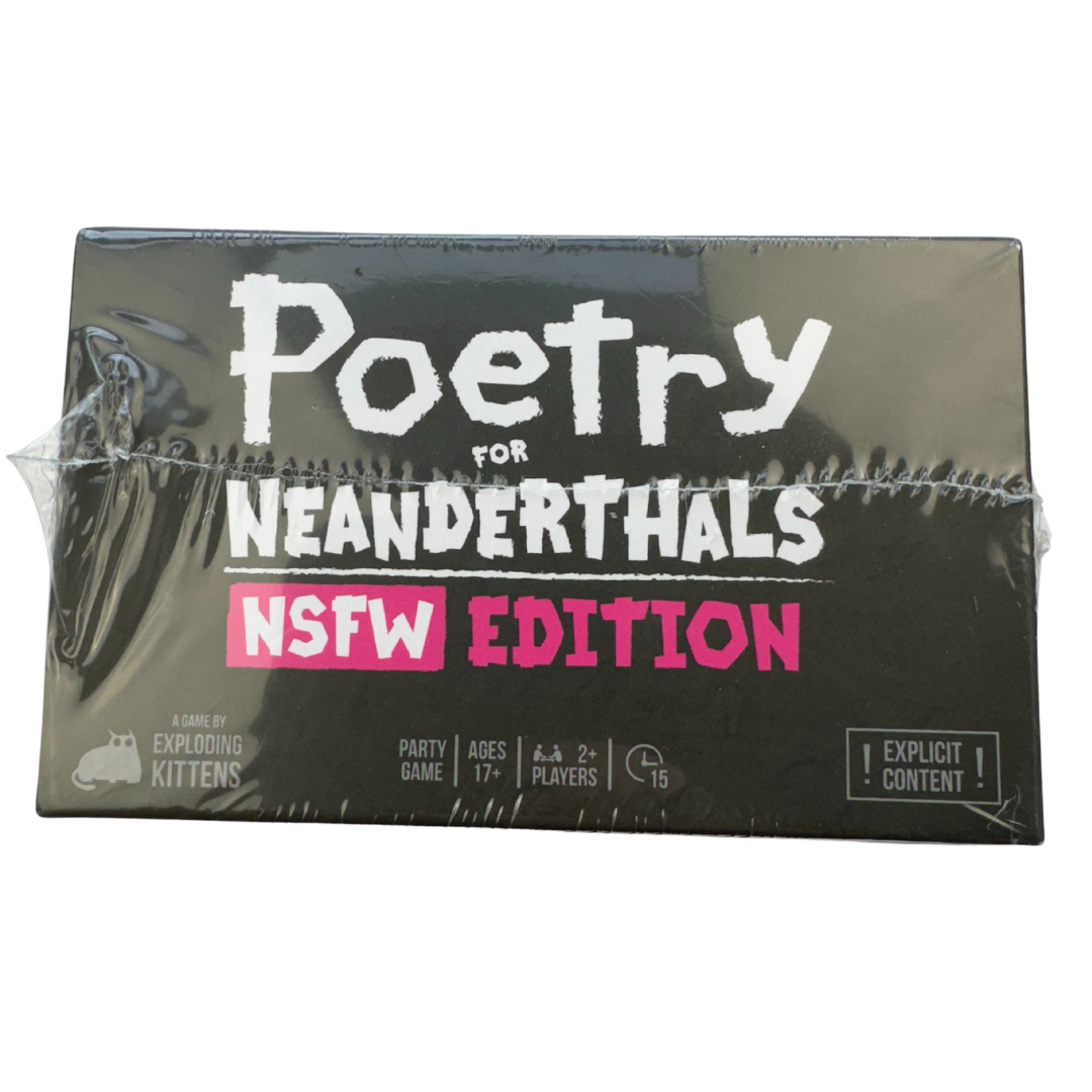 Poetry for Neanderthals : NSFW Word Game - Test Your Limits!