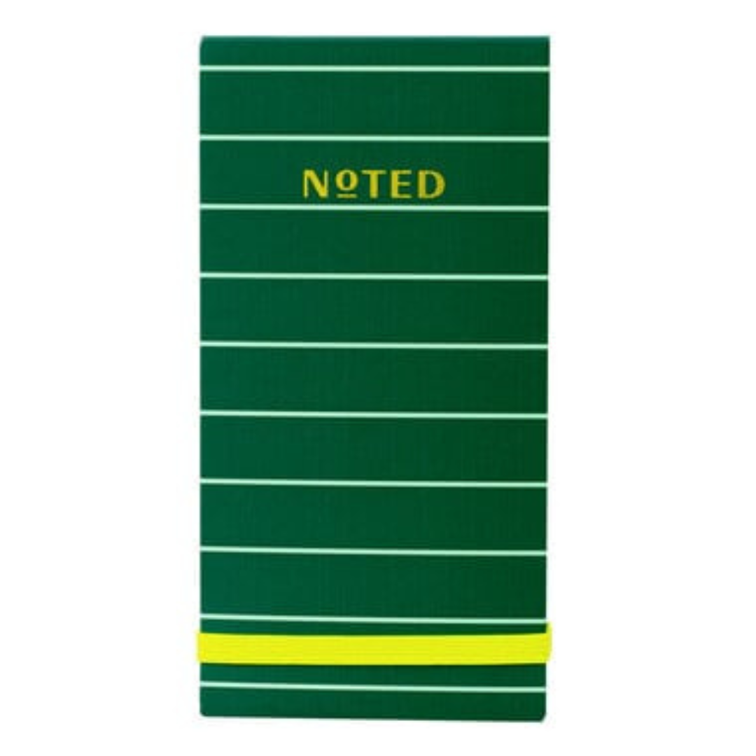 Noted by Post-it Green with Dot Grid Reporter Pad, Sticky Notes