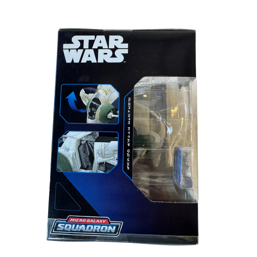 Star Wars Micro Galaxy Squadron - Jango Fett's Starship - Rare Collectible Mini