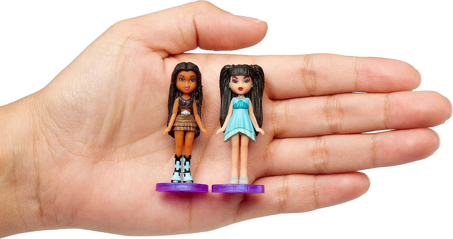 Mini Bratz | Mini Verse Series 2 | 1 Set 2 Mini Bratz - Fashionable Fun in a Pocket-Sized World!