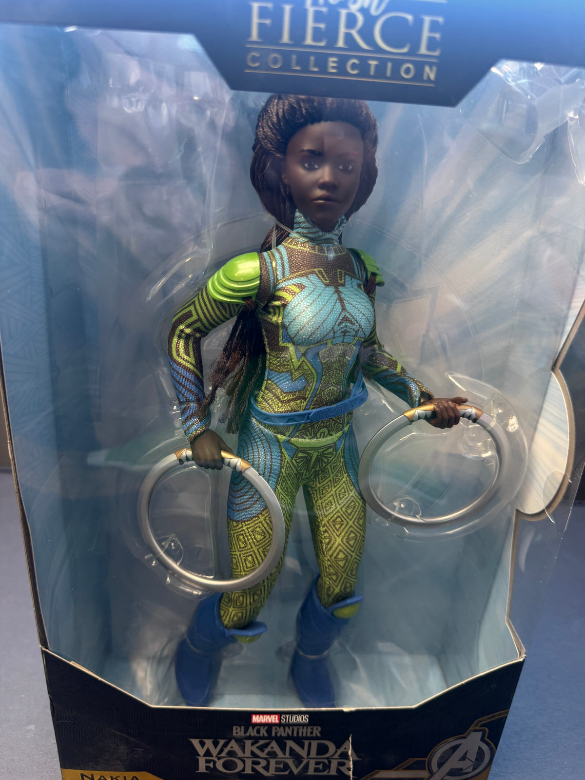 Marvel Black Panther Wakanda Forever Nakia Fresh Fierce Collection Doll