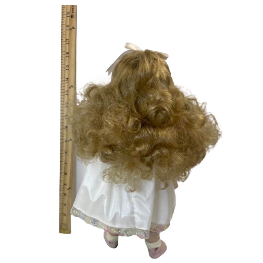 Estate- Porcelain Doll Seymour Mann 16" lashes!