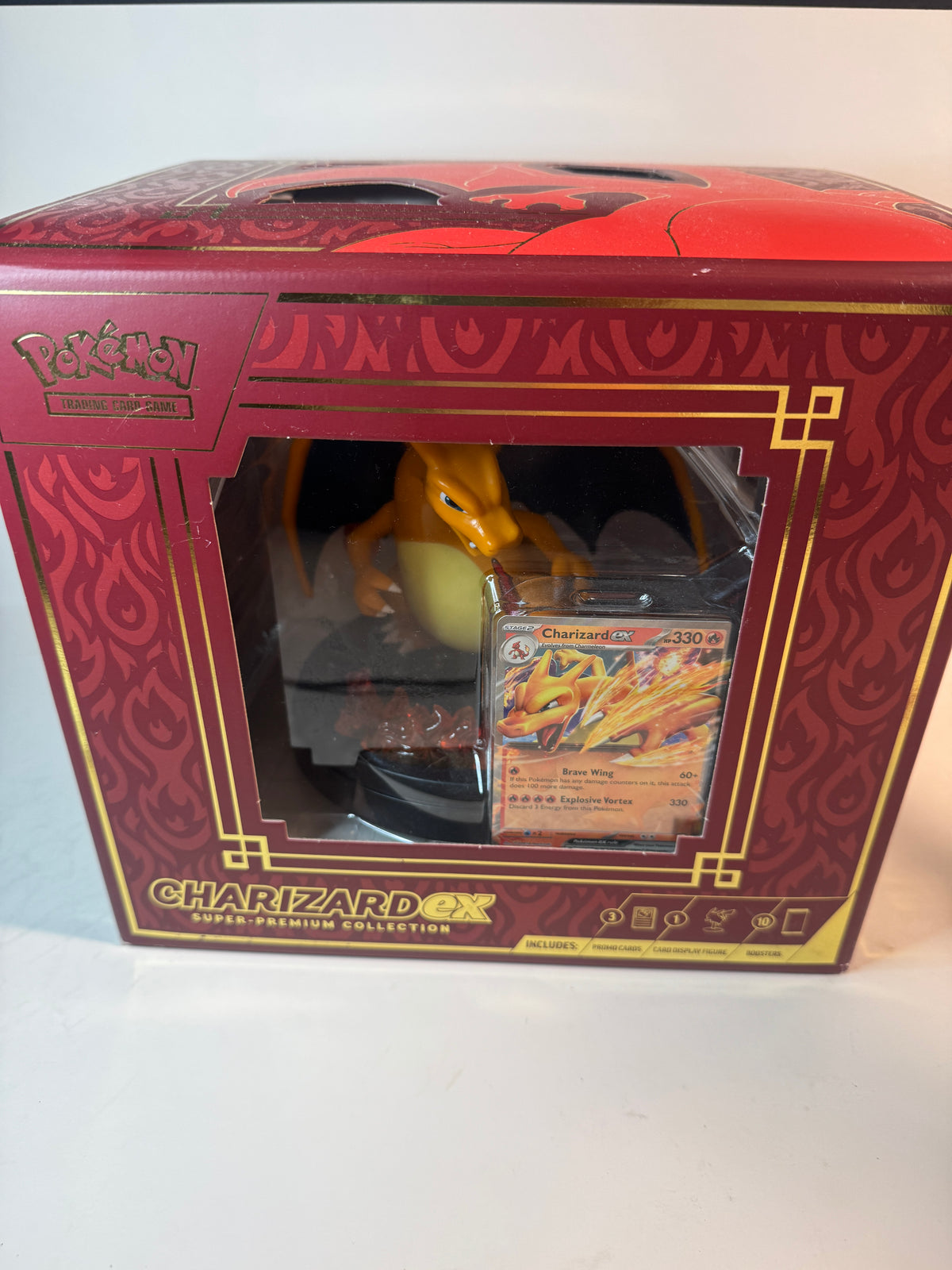 Pokemon TCG Charizard EX Super Premium Collection Figure Box