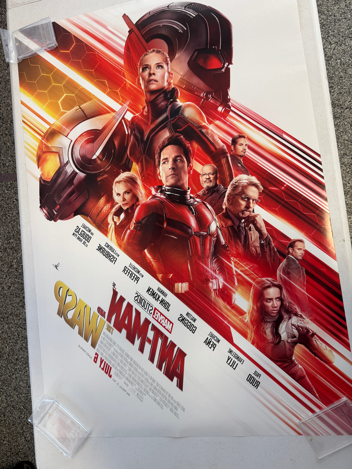 Ant-Man and the Wasp (2018) Original 27x40 Movie Poster D/S Rolled, Paul Rudd