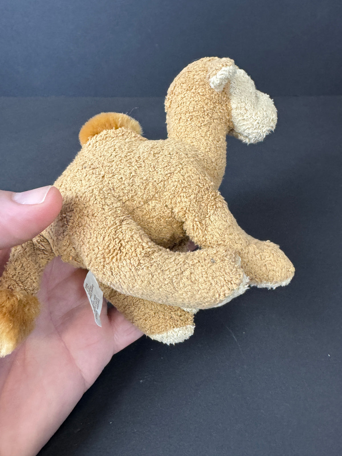 578 - Vtg Russ Berrie Luv Pets Sahara Camel Plush Bean Bag