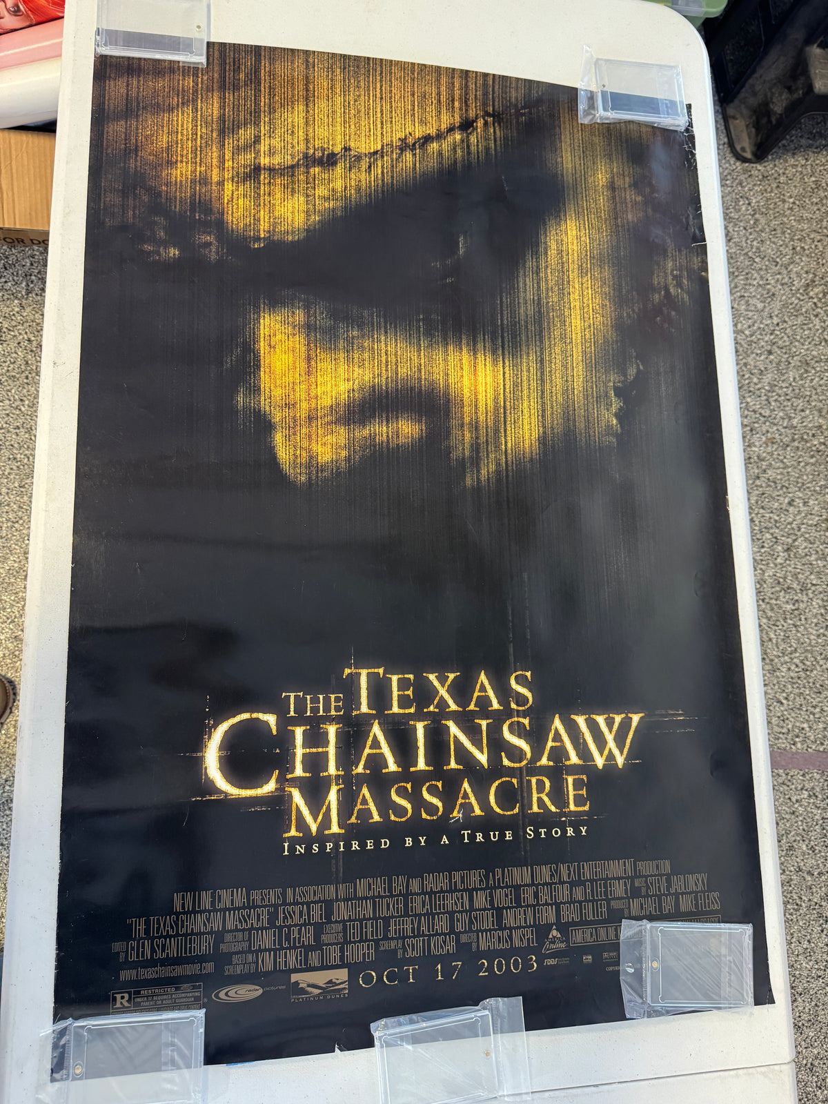 Original TEXAS CHAINSAW MASSACRE 2003 DS * Mint * Theatrical Poster 27 x 40