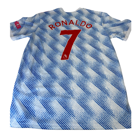 2021/22 Manchester United Away Jersey #7 Ronaldo XL Gently Used