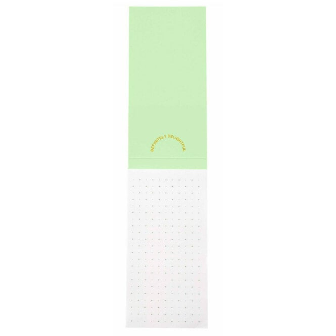 Noted by Post-it Green with Dot Grid Reporter Pad, Sticky Notes