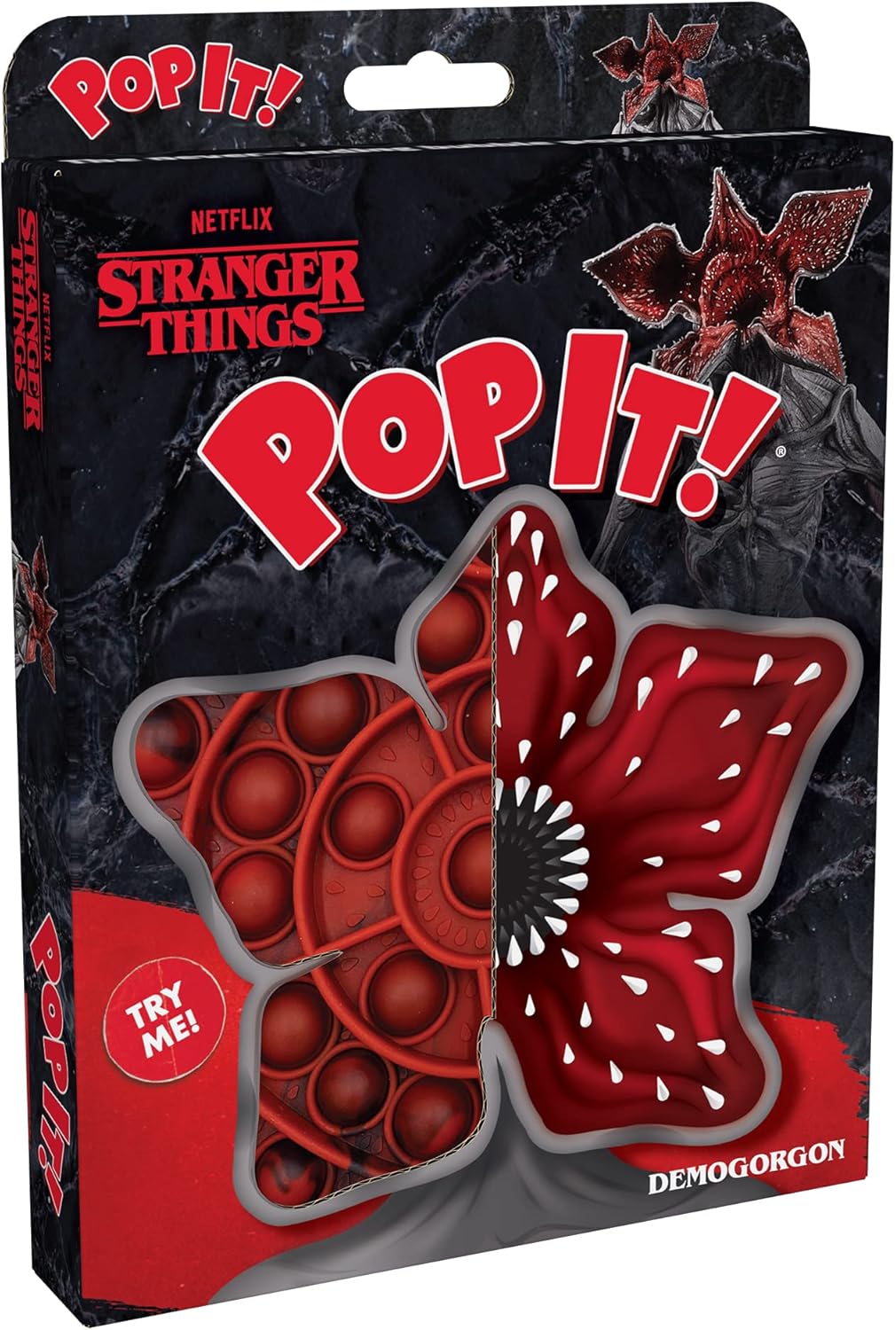 Buffalo Games - Pop It! - Stranger Things - Demogorgon