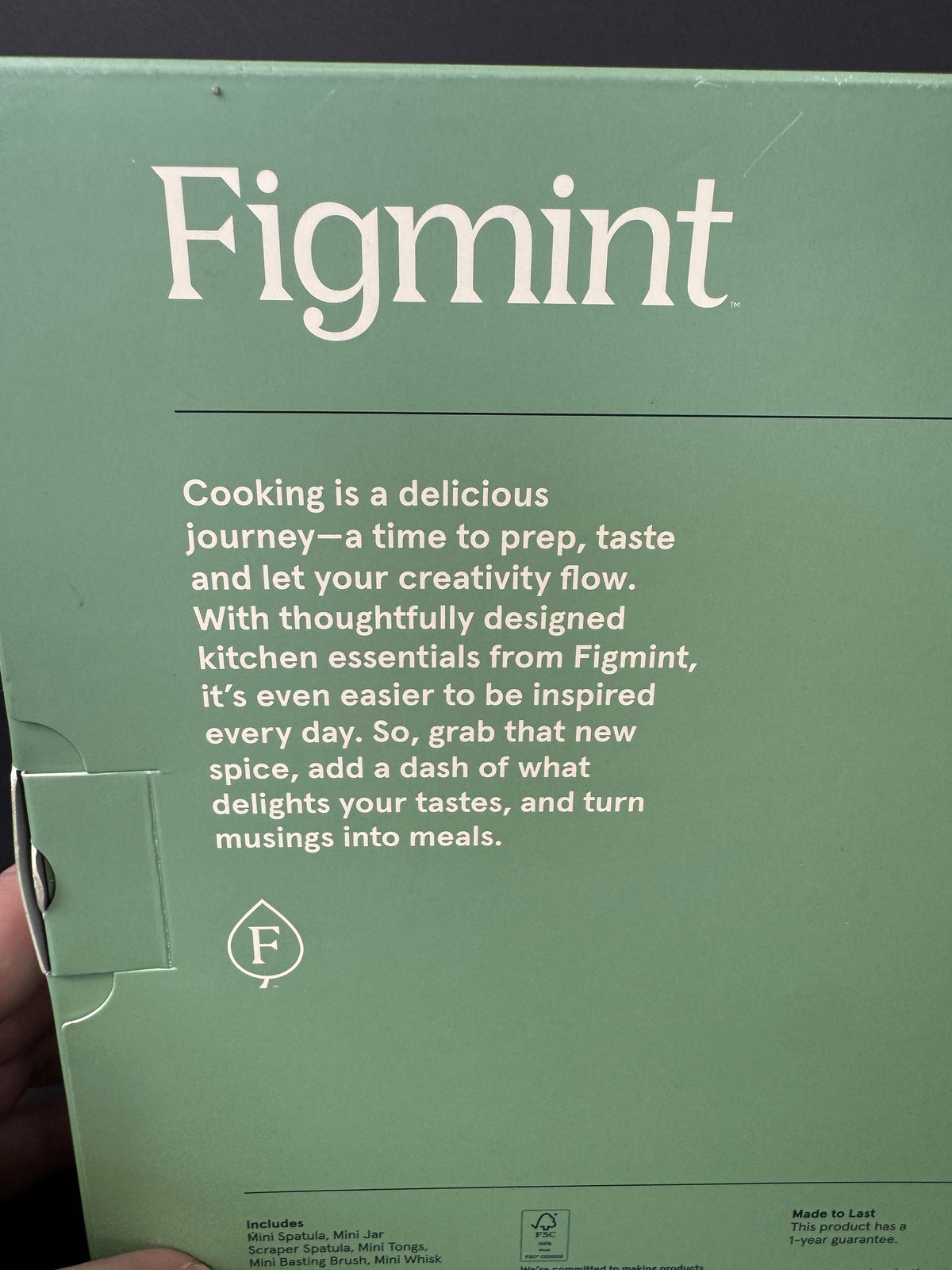 Figmint Mini Cooking Utensil Set 5 Pieces