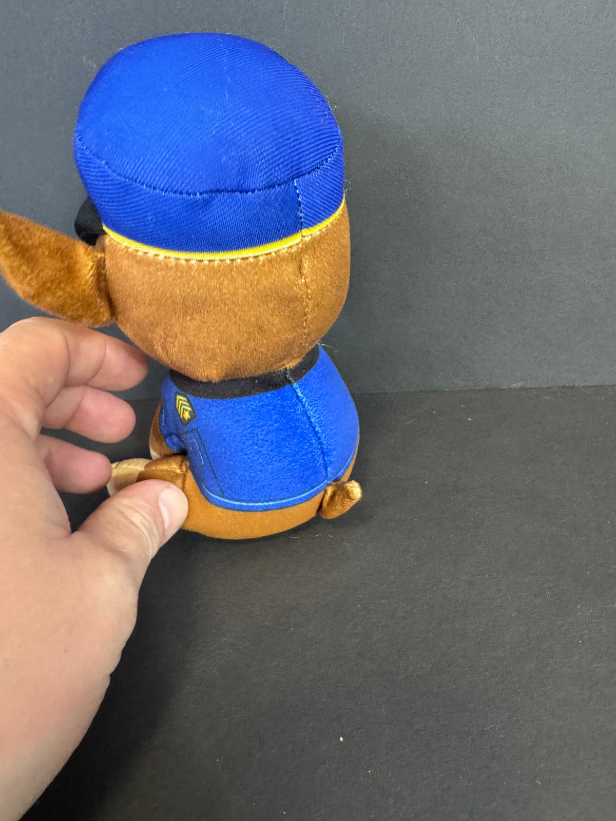 367 - Paw Patrol Chase Plush Nickelodeon Spin Master 6.5”  Stuffed Animal