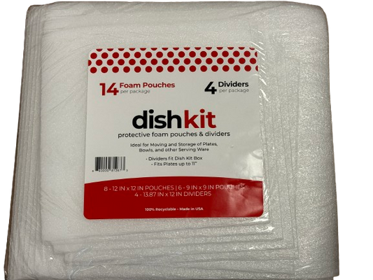 DishKit Foam Pouches & Dividers
