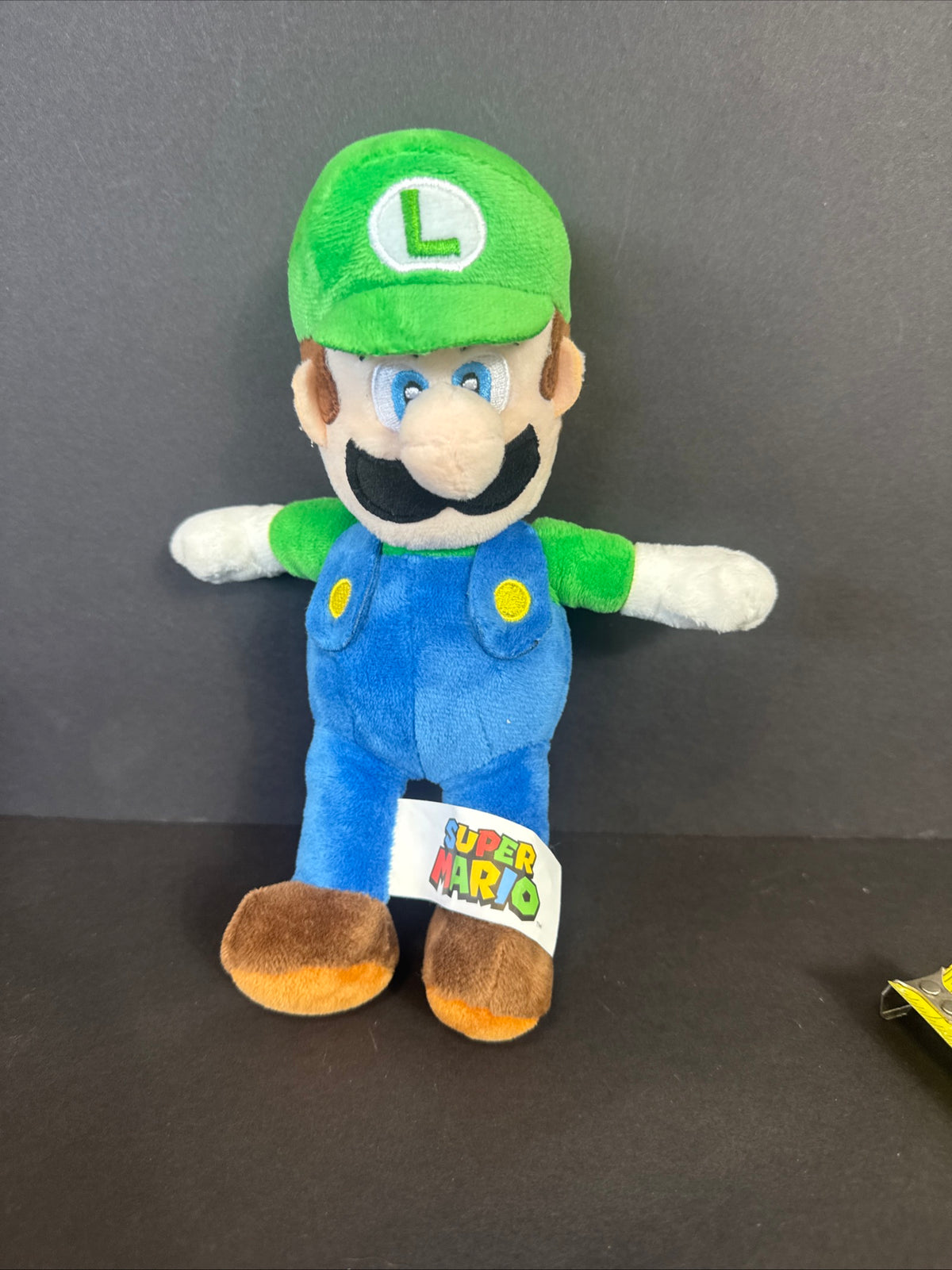 394 - Super Mario Bros Luigi Plush Doll Stuffed Soft Toy 8"