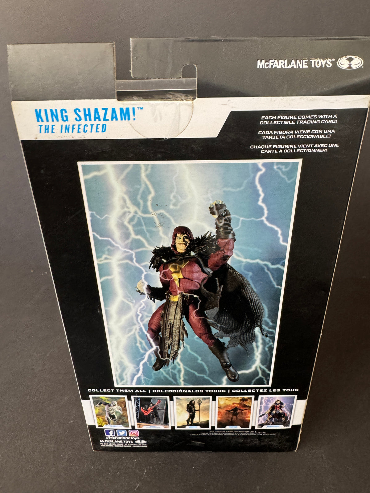 DC Multiverse The Infected King Shazam McFarlane Toys 7-inch Action Figure