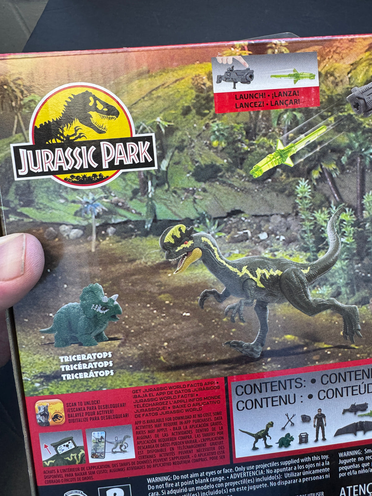 Jurassic Park Dr. Ian Malcolm Glider Escape Pack 93 Classic 30th Anniversary