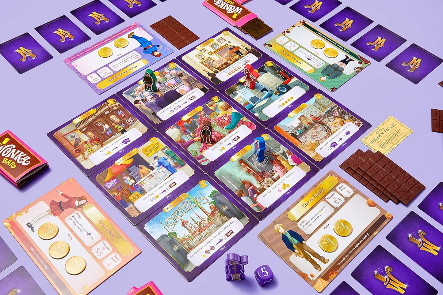 Willy Wonka's The Golden Ticket Board Game